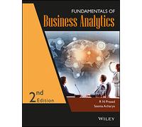 Fundamentals Of Business Analytics, 2Ed