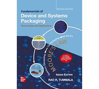 Fundamentals Of Device & Systems Packaging