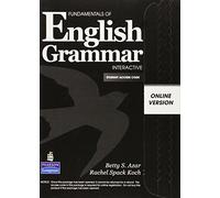 Fundamentals of English Grammar Interactive, Online Version, Student Access