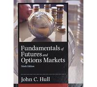 Fundamentals of Futures and Options Markets