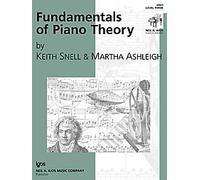 Fundamentals of Piano Theory Level 3 by Keith Snell, Martha Ashleigh (1997) Paperback