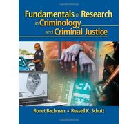 Fundamentals of Research in Criminology and Criminal Justice
