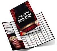 Fundraiser Hero Movie Star Fundraising Scratch Card A4 Size - 100 Names - Double Sided 330gsm Card