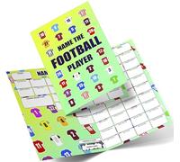 Fundraiser Hero Name the Footballer Fundraising Scratch Card. A4 Size - 50 Names - Double Sided 330gsm Card