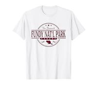 Fundy National Park New Brunswick Canada Label T-Shirt