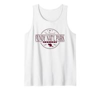 Fundy National Park New Brunswick Canada Label Tank Top