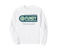 Fundy New Brunswick Fundy National Park Canada Travel Stamp Sweatshirt