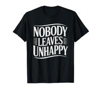Funeral Director Nobody Leaves Without Smile Dark Sarcasm T-Shirt