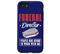 Funeral Director People Are Dying To Work With Me Mortuary Case for iPhone SE (2020) / 7/8
