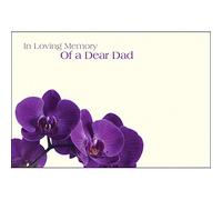 Funeral & in Loving Memory Floristry Message Cards Flowers and Floral Tributes (in Loving Memory of a Dear Dad)