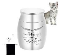 Funeral Urns for Pets - Small Keepsake Urns for Pet Ashes - Metal Sharing Personal Funeral Urn for Pet Or Human Ashes Create Your Own Assortment