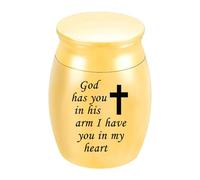 Funeral Urns for Pets - Small Stainless Steel Keepsake Urns for Human and Pet Ashes | Mini Cremation Containers for Cat or Dog, Memorial Ashes Holder for Home Display or Personal Remembrance