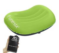 Funesla Ultralight Camping Pillow, Compressible, Lightweight Inflatable Pillow for Camping, Small Travel Camping Pillow for Adults Kids, Backpacking, Hiking, Beach-Green