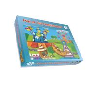 Funfair 100 Piece Jigsaw Puzzle for Kids - Colourful Fairground Scene with Rides, Ice Cream & Smiles - Perfect Puzzle for Ages 5+
