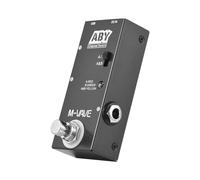 FUNFANG AB Switch Audio switch box ABY Channel Switch M-VAVE ABY Line Selector AB Switch Guitar Effect Pedal True Bypass Guitar Bass Pedal AB Box - ABY Channel Switch