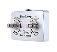 FUNFANG Footswitch Pedal for BEAT LOOP, Dual Effect Pedal, Silver, Looping, 6.35mm Jack, 19867f07-170f-4395-866f-f06469bef0ff