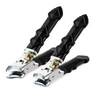 Funfany Orthoclip, Zoerely Orthoclip, Graddi Ortho Clip, 2025 New 180° Thick Toenail Clippers, Double Configuration of Oblique and Flat Mouth, Splash-Proof (Flat+Slanted)