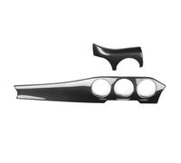 FUNFOB Car Interior Mouldings 2Pcs Dashboard Center Console Air Condition Outlet Panel Trim Strip For Mercedes For Benz W176 GLA X156 CLA C117 2013-2019 A Interior Decoration