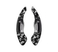 FUNFOB Car Interior Mouldings 2Pcs/Pair Car Steering Wheel Shifter Shift Paddle Extension for Accord for Spirior for Acura MDX ILX RDX TLX TSX Interior Decoration(Forged Pattern)