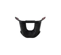 FUNFOB Car Interior Mouldings Carbon Fiber Look Car Steering Wheel Panel Gloss Trim Emblem Decal Cover For Peugeot 2008 208 T9 2014 2015 2016 2017 2018 Accessories Interior Decoration(Carbon Look)