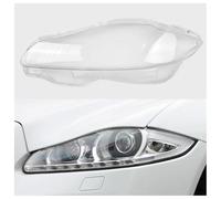 FUNFOB Car Lamp Hoods For Jaguar For XJ XjL 2010 2011 2012 2013 2014 2015 2016 2017 2018 Car Interior Spare Parts Front Headlamp Cover Glass Lamp Shell Headlight Covers(Left)