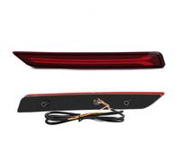 FUNFOB Car Rear Light Assemblies LED Tail Light For Chevy For Suburban 2020 2021 2022 2023 Brake Lamp Rear Bumper Reflector Lights Dynamic Turn Signal 12V Tail Light Lamp Lens(B Red Shell)