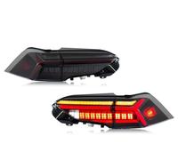 FUNFOB Car Rear Light Assemblies LED Tail Lights For Toyota For RAV4 2019-2023 Start-up Animation Sequential Turn Signal Rear Lamps Assembly Tail Light Lamp Lens
