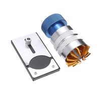 Funfob Crystal Remover Watch Plastic Remover Plastic Crystal Remover Watch Watch Bezel Opener with Base Lift Front Case Remover Insert Watch Glass Remove