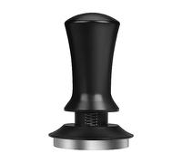 Funfob Espresso Tamper Coffee Tamp 53mm, Spring-Loaded Constant Pressure Espresso Tamper Set,for Barista Coffee Lovers Durable Black