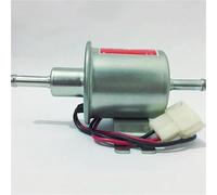 FUNFOB Motorcycle Fuel Pump Universal Diesel Petrol Gasoline 12v Electric Fuel Pump HEP-02A Low Pressure Fuel Pump For Carburetor Motorcycle ATV Fuel Gas Valve(Red)