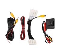 FUNFOB Reversing Camera For Mazda 2 / Demio Hatchback (DJ) 2014-2021, Compatible Factory Screen, Wired, 170° View, IP66 Waterproof