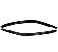 FUNFOB Wind Deflectors For Smart For Fortwo 450 1998-2007 Car Side Window Wind Deflector Visors Rain Guard Door Visor Vent Shades Vent Deflectors Door Visor