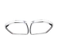 FUNFOB Wing Mirror Cover Cap For Hyundai For Tucson For NX4 2021 2022 Car Side Rearview Mirror Rain Eyebrow Cover Trim Shade Guard Accessories Chrome Silver Rear View Mirror Cover