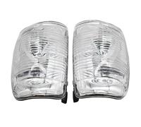 FUNFOB Wing Mirror Indicator 1/2pcs Left Right Car Wing Mirror Indicator Lamp Turn Signal Light Lens Cover Rear View For Transit MK8 2004 Onwards Dynamic Turn Signal(1pair)