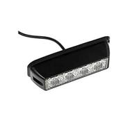 FUNFOB Wing Mirror Indicator 12V / 24V Car Emergency Strobe Hazard Beacon Warning LED Flashing Light Warning Signal Towing For Trailer Trucks Boat Dynamic Turn Signal(1pcs)