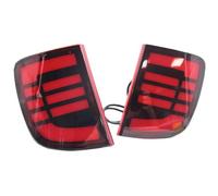 FUNFOB Wing Mirror Indicator Car LED Taillight Rear Bumper Reflector Lamp For Toyota For Land For Cruiser LC200 2008-2015 Brake Light Turn Signal Fog Lamp Dynamic Turn Signal(Red)