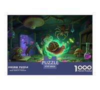 Fungal Chemistry Wooden Jigsaw Puzzle Waterproof 1000 Piece Puzzles for Adults Fun Home Decoration