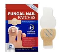 Fungal Nail Patches 21Pcs, Fungal Nail Treatment, Naght Repair Patches, Combats Infections, Fortifies Brittle Naght, Improves Discoloration, Hypoallergenic, Secyre Adherence