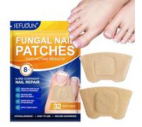 Fungal Nail Patches, 32 Patches Toenail Fungus Relief, Nighttime Toenail Fungus Treatments,Nail Care Repair Patches,Overnight Repair Fungus Nail Treatment - 8-Hour Nighttime Renewal (1)