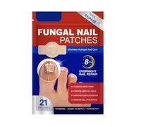 Fungal Nail Patches For Toenails - 21pcs Toe Nail Fungal Treatment - Fast-Acting Fungal Nail Treatment Patches - Discoloration And Thickness Nail Fungus Repair Renewal
