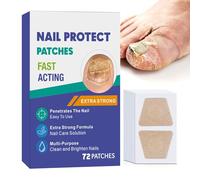 Fungal Nail Treatment, 72PCS Nail Repair Patches Toe Nail Treatment Extra Strong 8 Hour Overnight Renewal Fungal Nail Patches