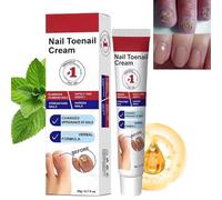 Fungal Nail Treatment Cream,Antifungal Nail Polish Cream,Nail Fungus Treatment for Toenail,Strong Anti-Fungal Toenail Cream,Nail Improve Cream,Nail Repair Cream for Thick Cracked Discolored Nails