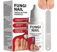 Fungal Nail Treatment Extra Strong,Nail Fungus Treatment for Toenail Toenail Fungus Treatment Nail Repair Growth Treatment for Thick,Discolored,Brittle Nails, Safe and Gentle Includes File(15ML)