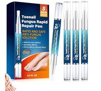Fungal Nail Treatment for Toenails and Fingernails - Extra Strength Anti-Fungal Solution, Waterproof Deep Penetrating Formula, Promotes Healthy Nail Growth (4PCS)