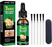 Fungal Nail Treatment Nail Fungus Treatment for Toenail, Nail Fungus Treatment For Thick, Broken, Fast-Acting Toenail Fungus Treatment Effective Anti Fungal Repair Solution With Brush Applicator 2PACK