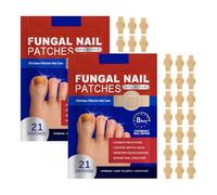 Fungal Nail Treatment, Nail Repair Patches,Toenail Fungus Treatment for ToeNail Fungal Treatment for Toenails Extra Strong,Toenails Fungals Treatment Patches 21Pcs,2Box