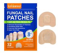 Fungal Nail Treatment Patches,32pcs Fungal Nail Patches,Nail Fungus Treatment For Toenail,Toe Nail Fungal Treatment,Fungal Nail Patches For Toenails,8-Hrs Strength Nails,Restores Healthy Appearance