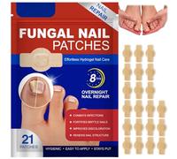 Fungal Nail Treatment Patches, Fungal-Nail Patches for Toenails Extra Strong,Toe Nails Fungal Treatment-Plasters,Fungus NailPatches Nail Repair for Patchess, 8-Hour Nighttime Repair Gentle Comfortable