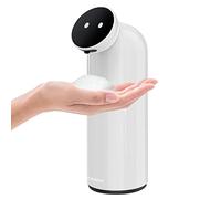 FUNGENE H3 9.8 oz. Interactive Touchless Rechargeable Automatic Foaming Soap Dispenser Adjustable Soap Dispensing Volume (Pearl White)