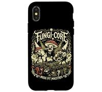 Fungi Core Mosh Pit Maestros Mushroom Metal Case for iPhone X/XS